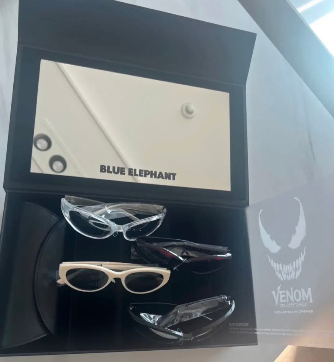 베놈 x 블루 엔리펀트 콜라보 선글라스 풀세트 상품이미지1