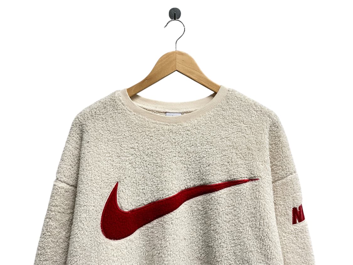  나이키 뽀글이 플리스 맨투맨 티셔츠 L-XL 상품이미지3