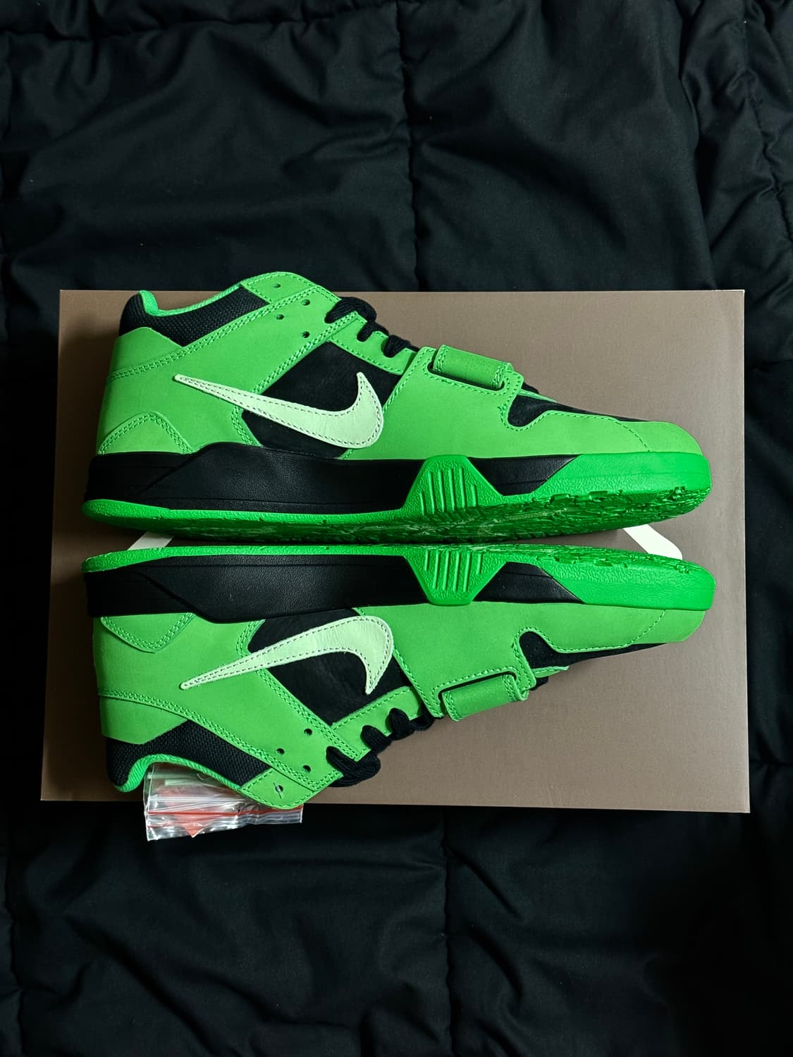 [295] 트래비스 스캇 X 조던 점프맨 잭 TR 그린 새상품 상품이미지3