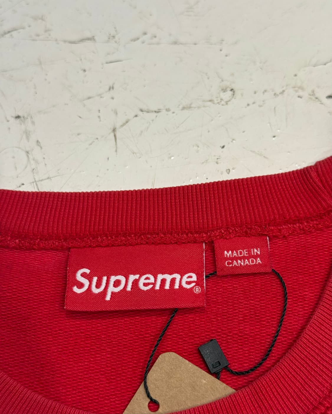 Supreme 초판 레드 박스로고 맨투맨 상품이미지3