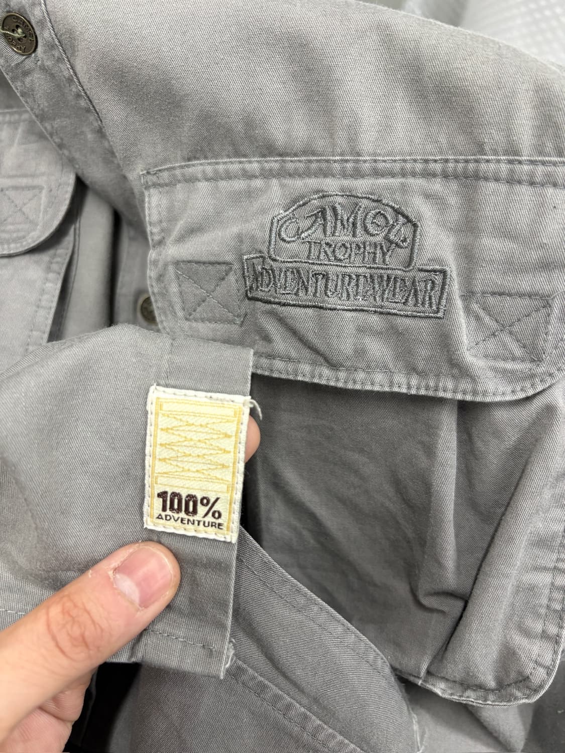 카멜 트로피 아웃도어 워크 셔츠 상품이미지9