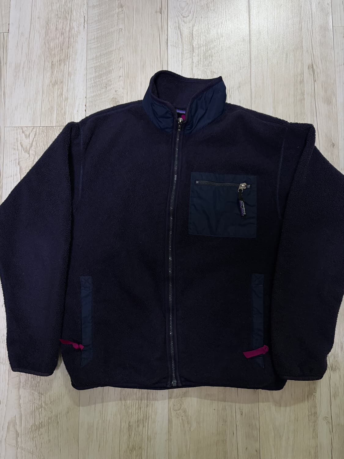 [12]파타고니아 신칠라 플리스 자켓 네이비 made in usa 상품이미지2