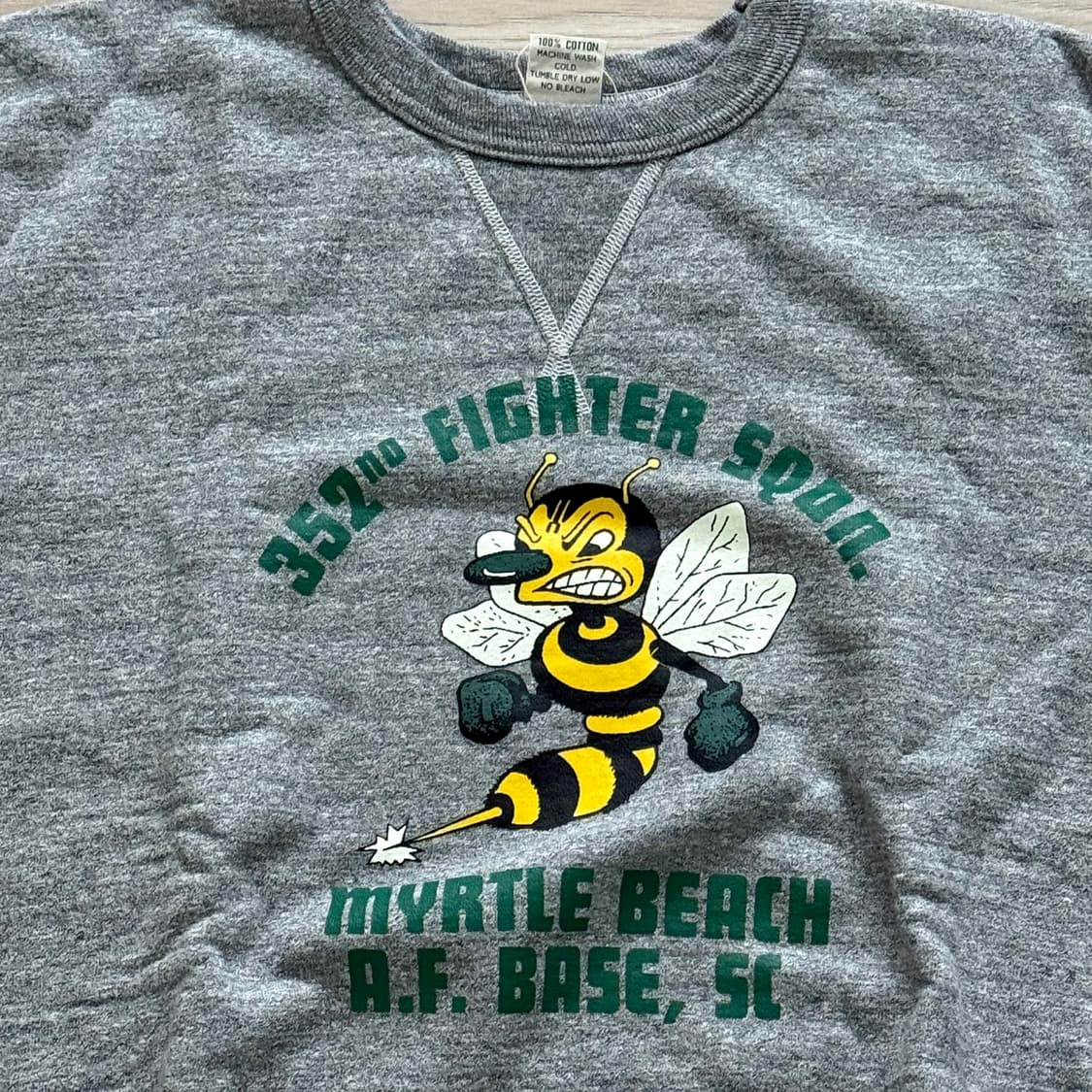 버즈릭슨 그레이 스웻 셔츠 XL 맨투맨 SET-IN CREW 상품이미지2