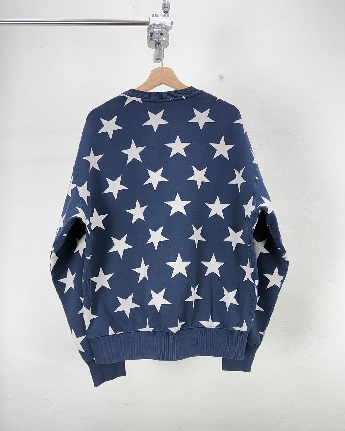 나이키 nrg 스타크루 옵시디언 크루넥 스웨트 러버 셔츠 상품이미지6