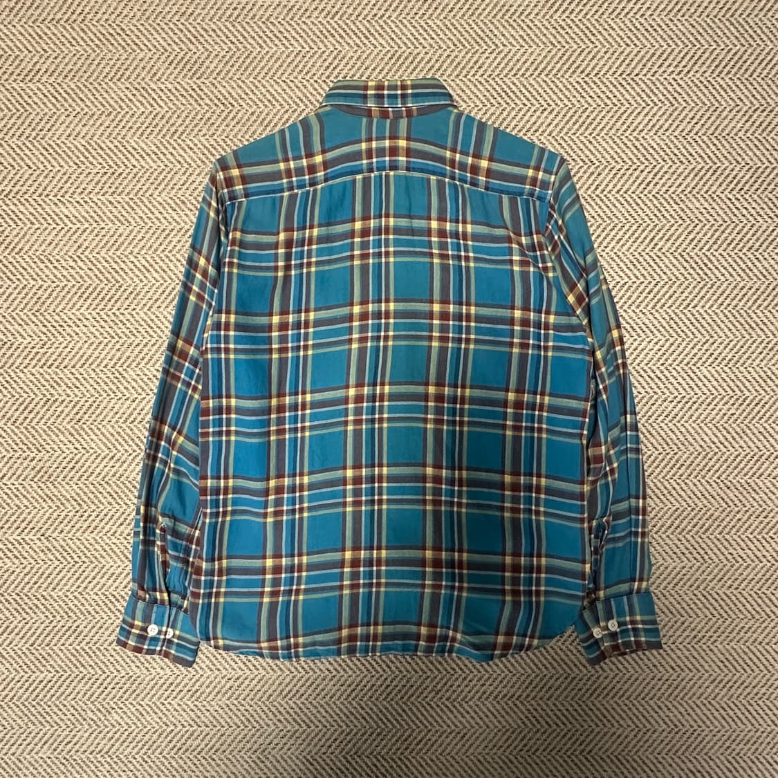 BEAMS check shirt 상품이미지2