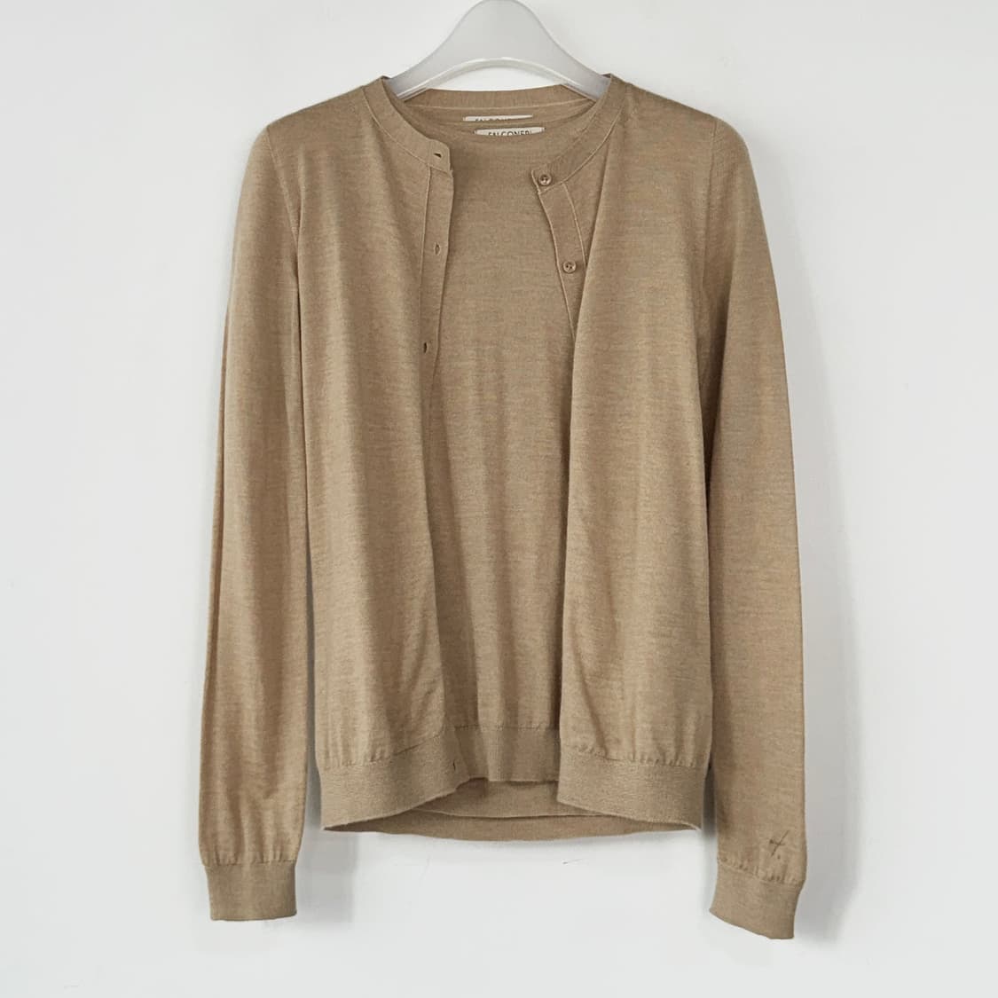 FALCONERI 캐시미어100 니트 가디건 set 상품이미지2