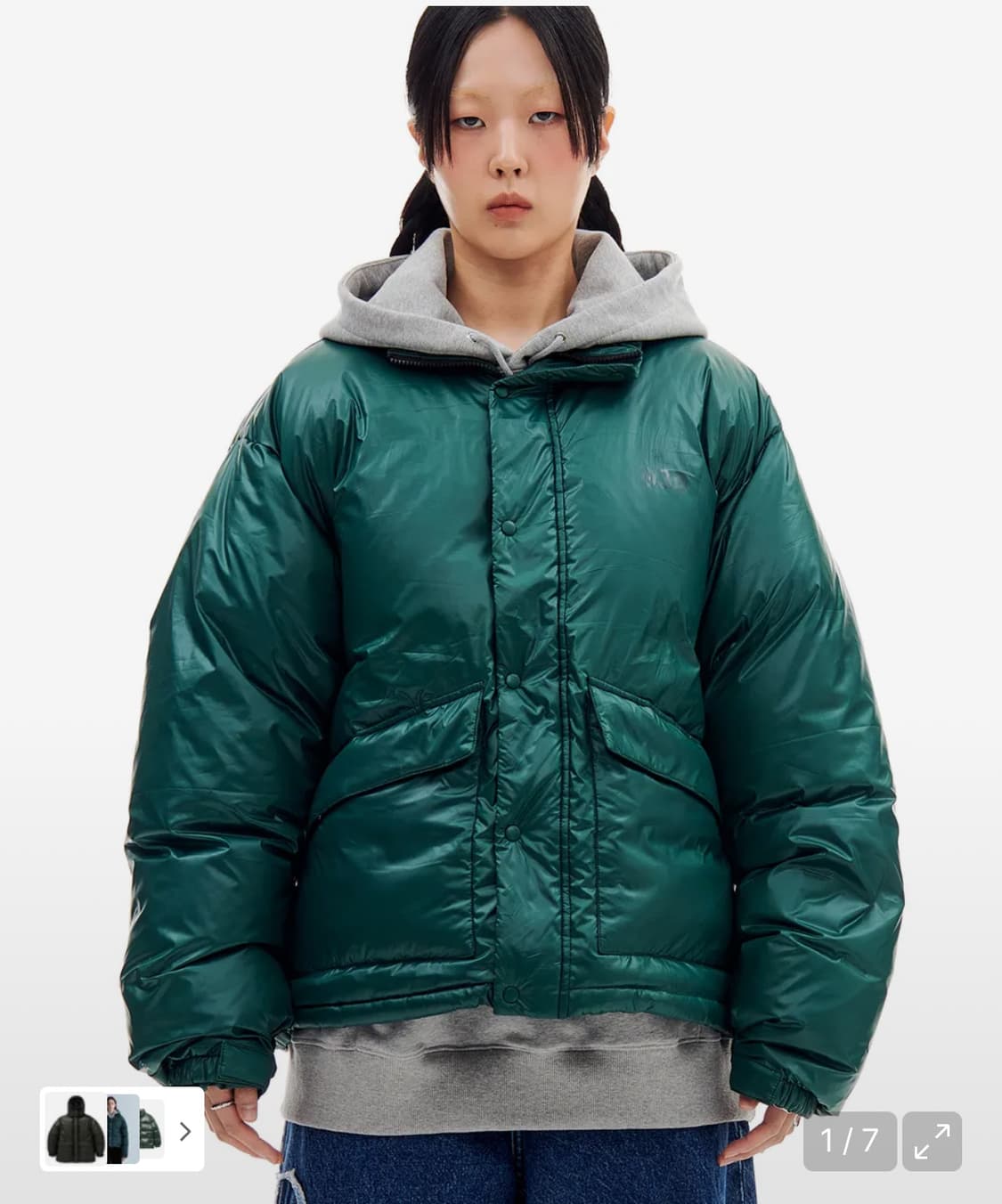 아카이브볼드 939 PUFFER DOWN JACKET (GREEN)-S 상품이미지1