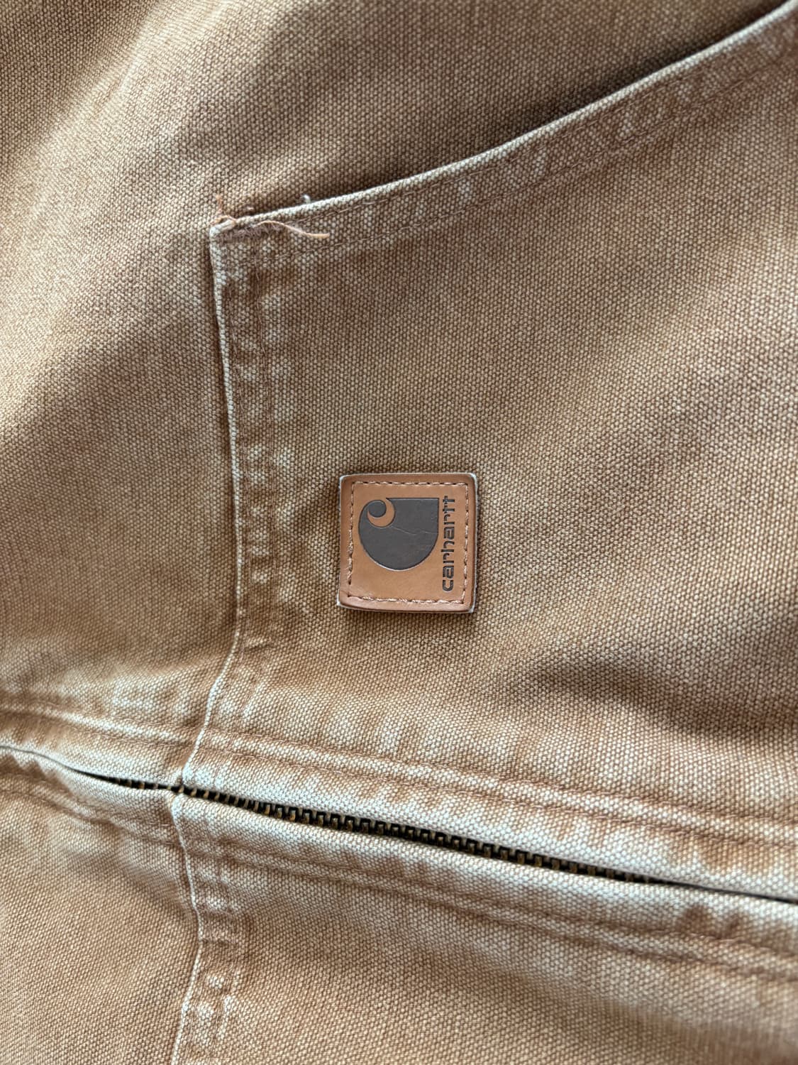 [XL] j130 211 칼하트 빈티지 엑티브 샌드스톤 브라운 상품이미지7