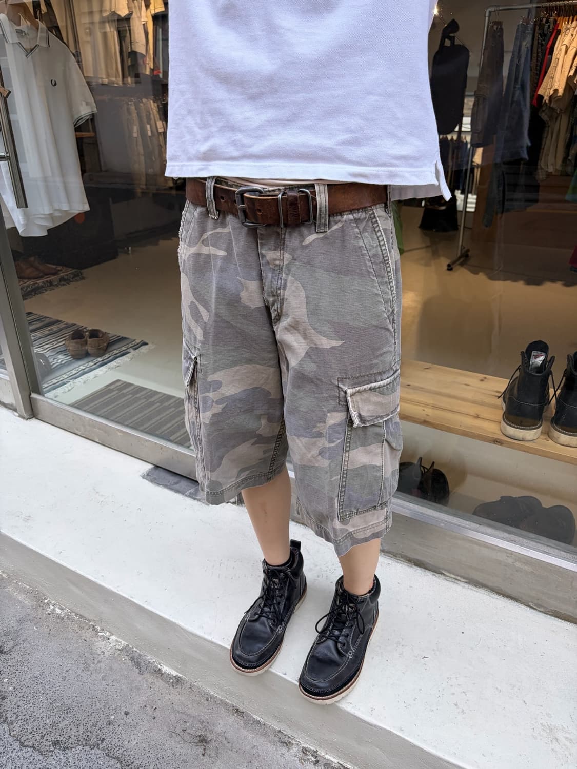 30) Hollister 카모플라쥬 카고 버뮤다 쇼츠 상품이미지2