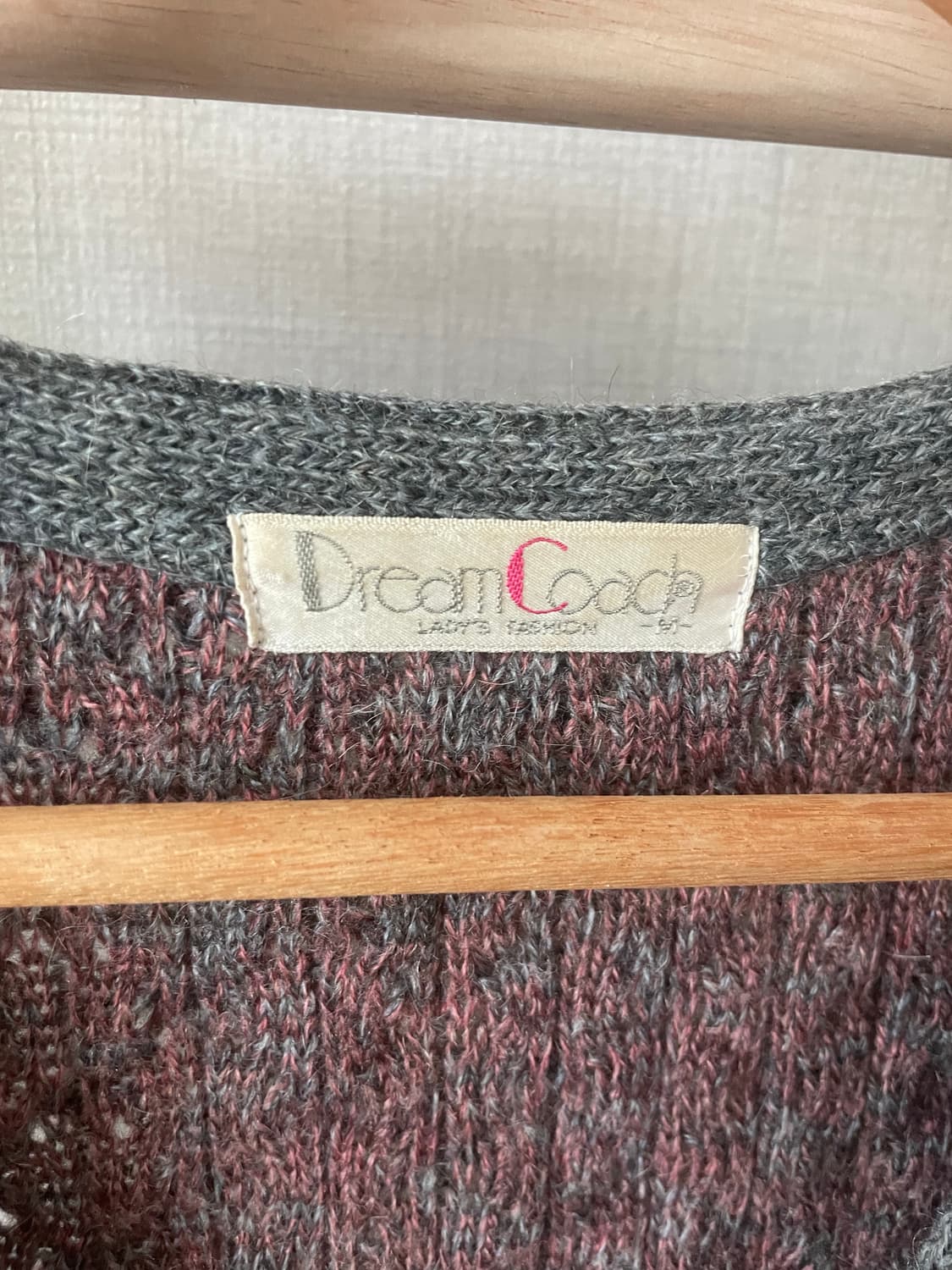 모리걸 빈티지 목폴라 니트조끼 set 💜💚 상품이미지6