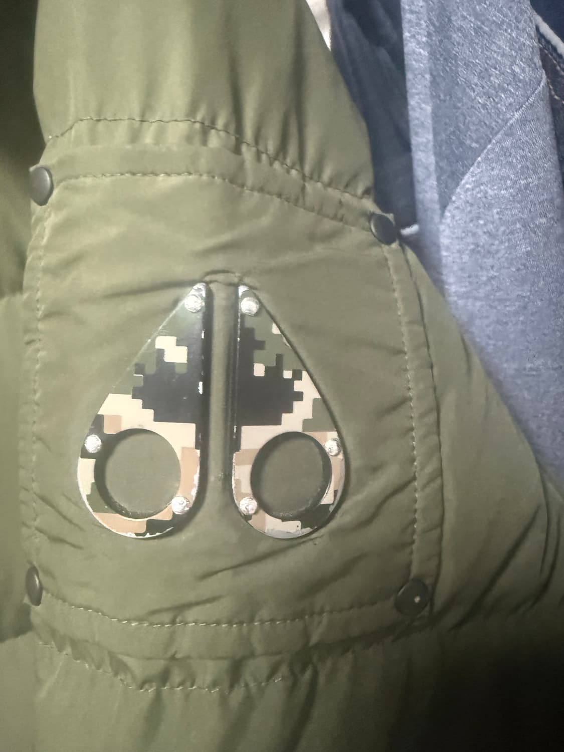 무스너클 카모 너클 올리브 XL 상품이미지3