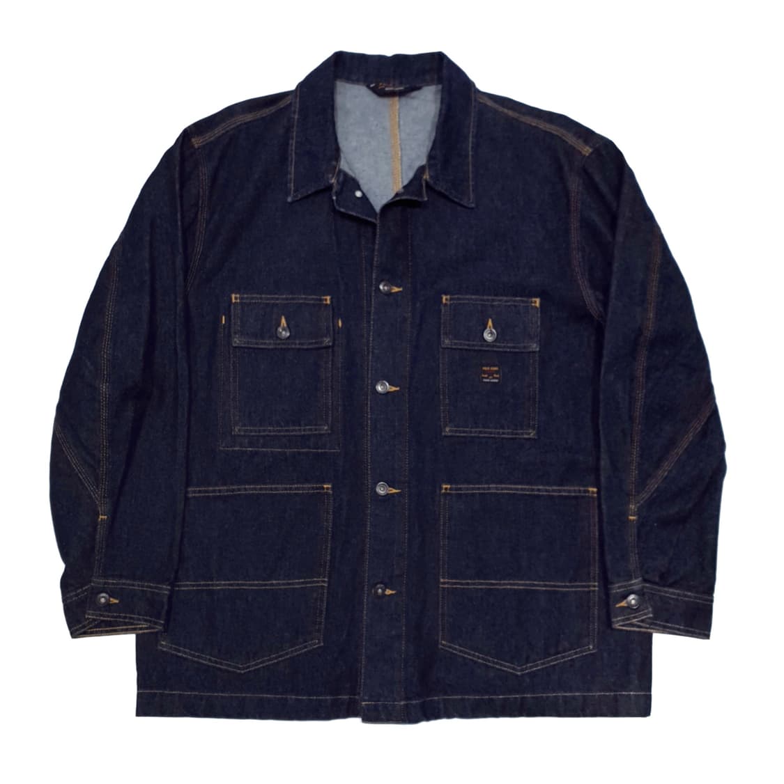 폴로 데님 초어 자켓 반 자켓 90s m (105) polo jeans 상품이미지1