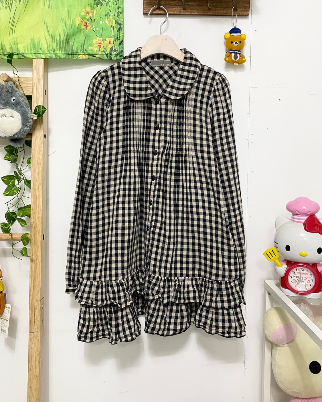 ꒰ঌ 체크 블랙 냥이 🐈‍⬛ 세트 ໒꒱ 상품이미지2