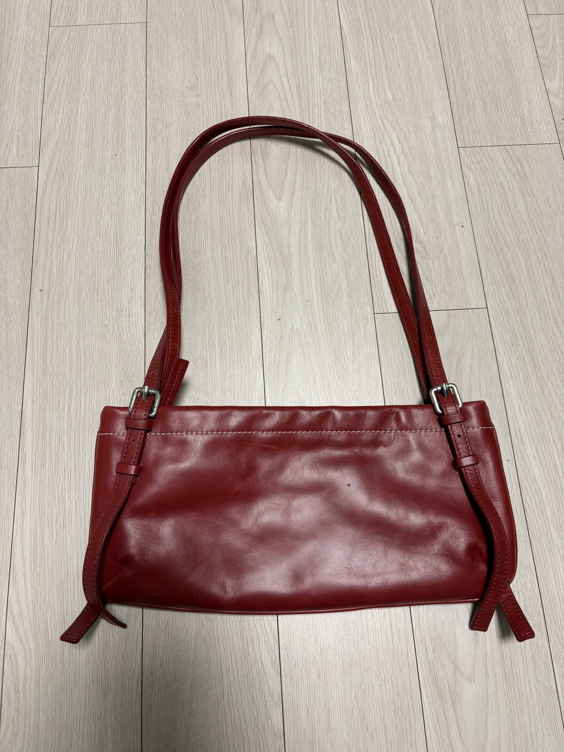 마뗑킴 레드 숄더백 상품이미지4