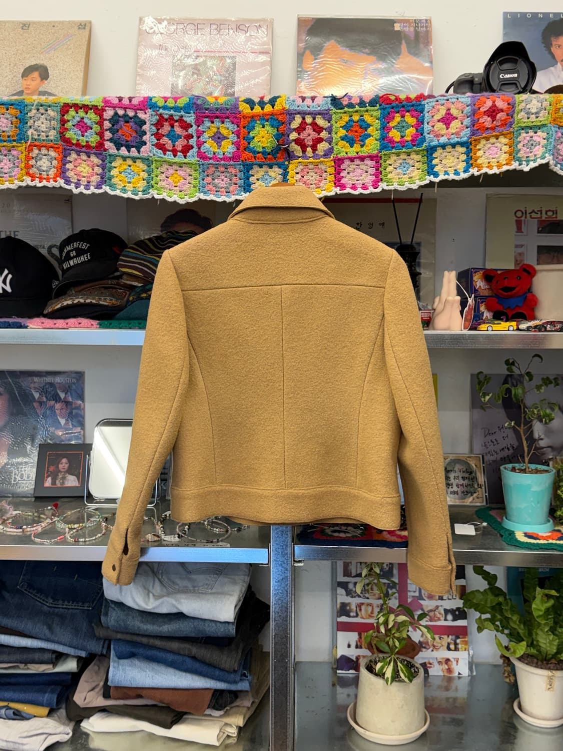 PROGRAM 배색 레오파드 자켓 상품이미지2