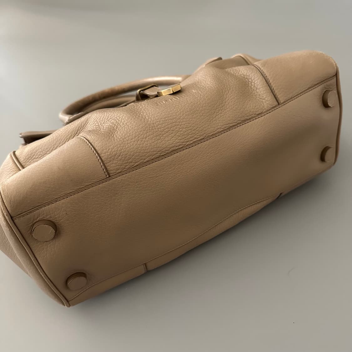 질샌더 jil sander 로고 가죽 토트백 상품이미지5