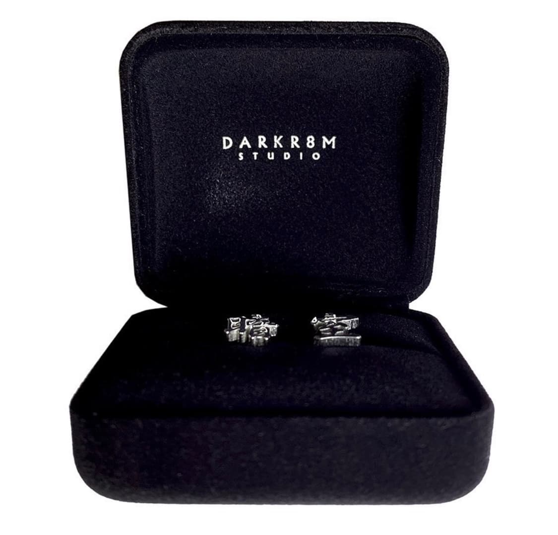 다크룸스튜디오 실버 이어링  상품이미지3