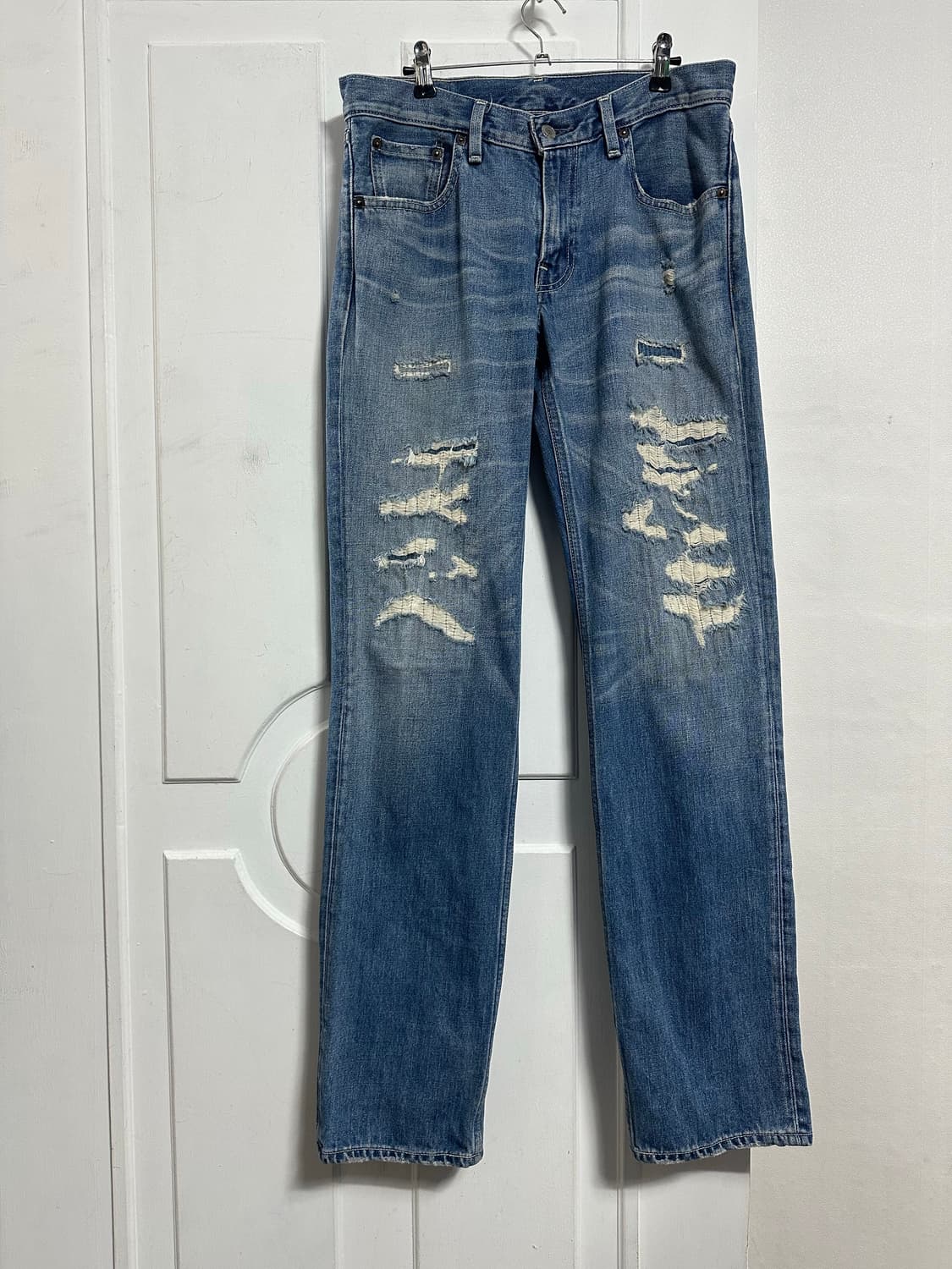 리바이스 502 리페어 데님 팬츠 상품이미지1