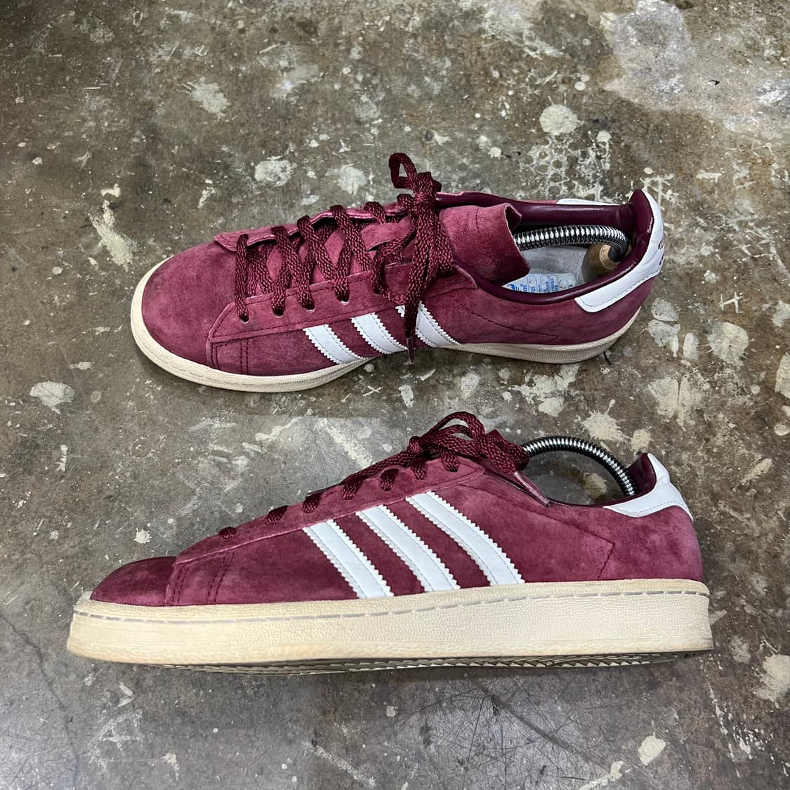 240) 아디다스 캠퍼스 80s 빈티지 스웨이드 스니커즈 운동화 신발 상품이미지3