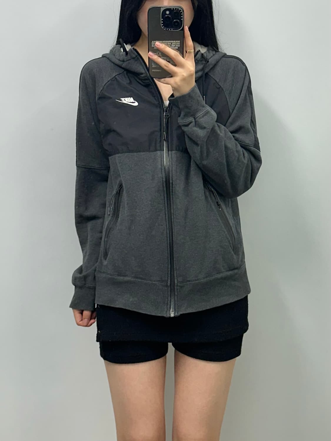 나이키 퓨추라 차콜 후드집업 상품이미지1