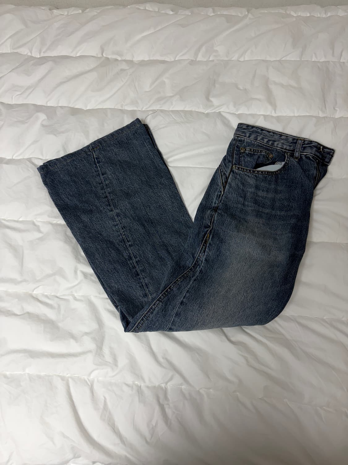 [2] 리들 플레어 데님 인디고 상품이미지2