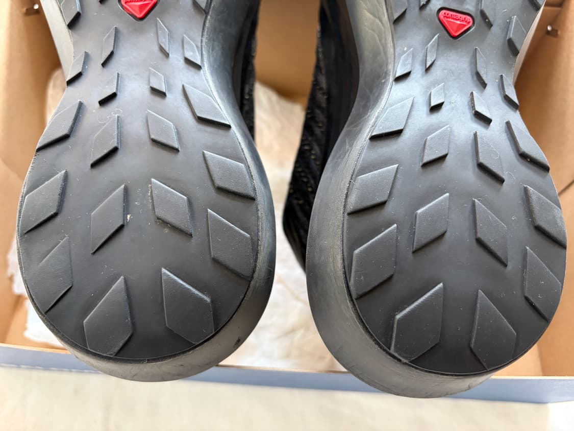 살로몬 x 꼼데가르송 옴므 펄사 플랫폼 블랙 Salomon CDG 상품이미지10