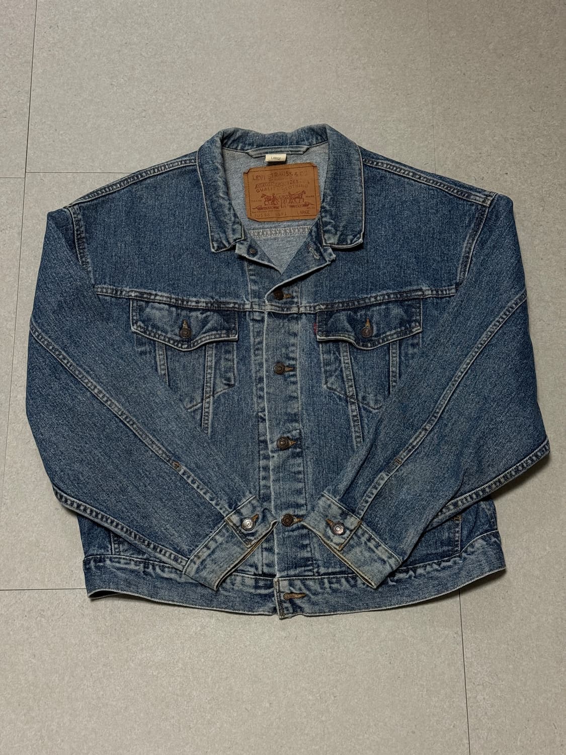 90‘s canada made 리바이스 타입 3 빈티지 자켓 상품이미지2