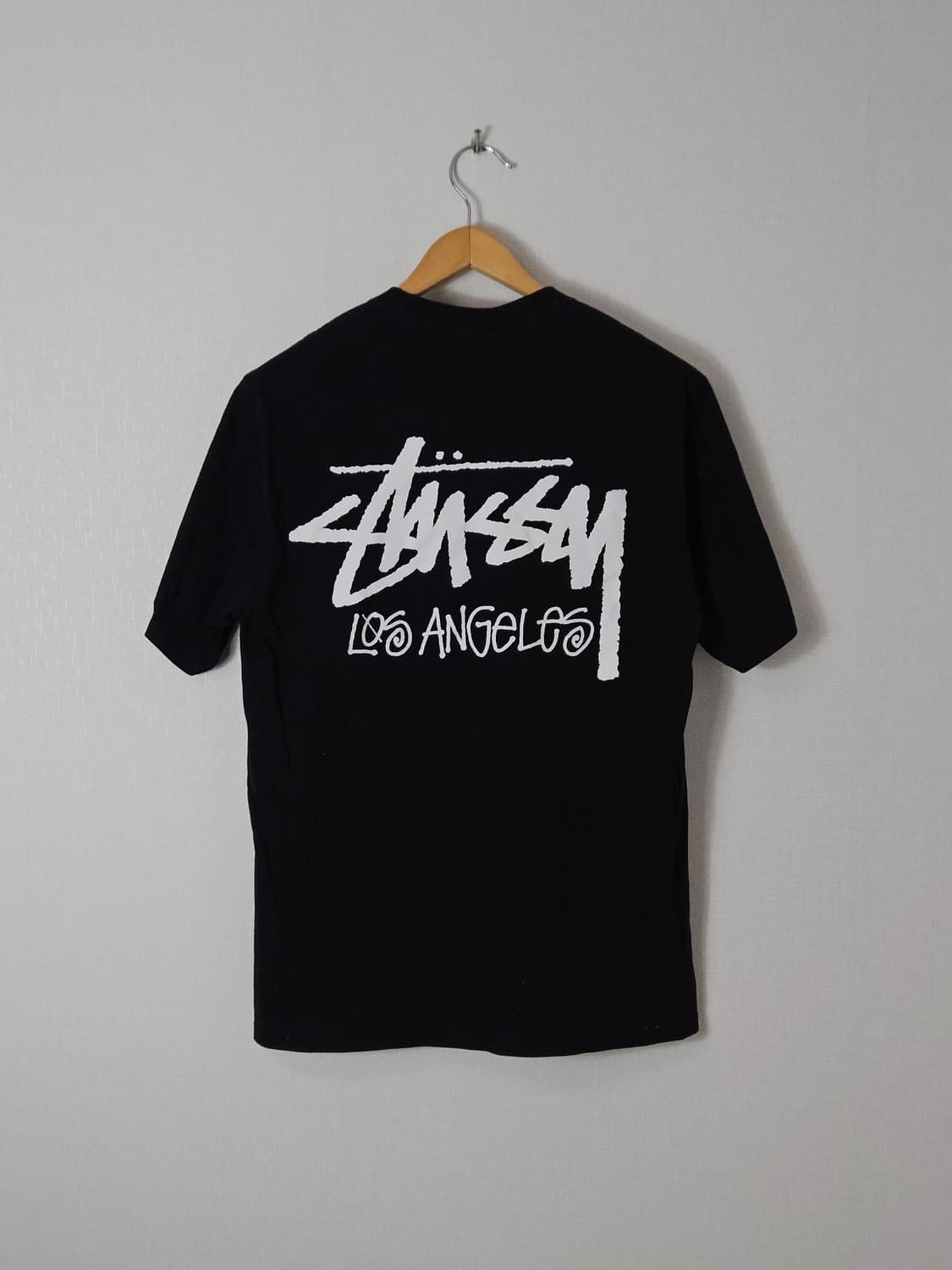 스투시 스탁 로스앤젤레스 반팔 티셔츠 STUSSY 블랙 M 상품이미지1