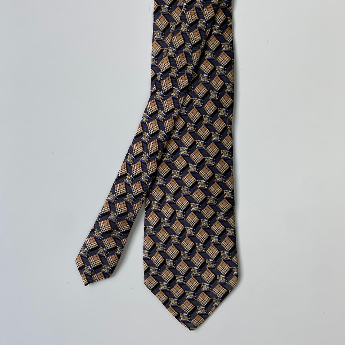 버버리 모노그램 노바체크 명품 정품 넥타이 (Burberry) 상품이미지2