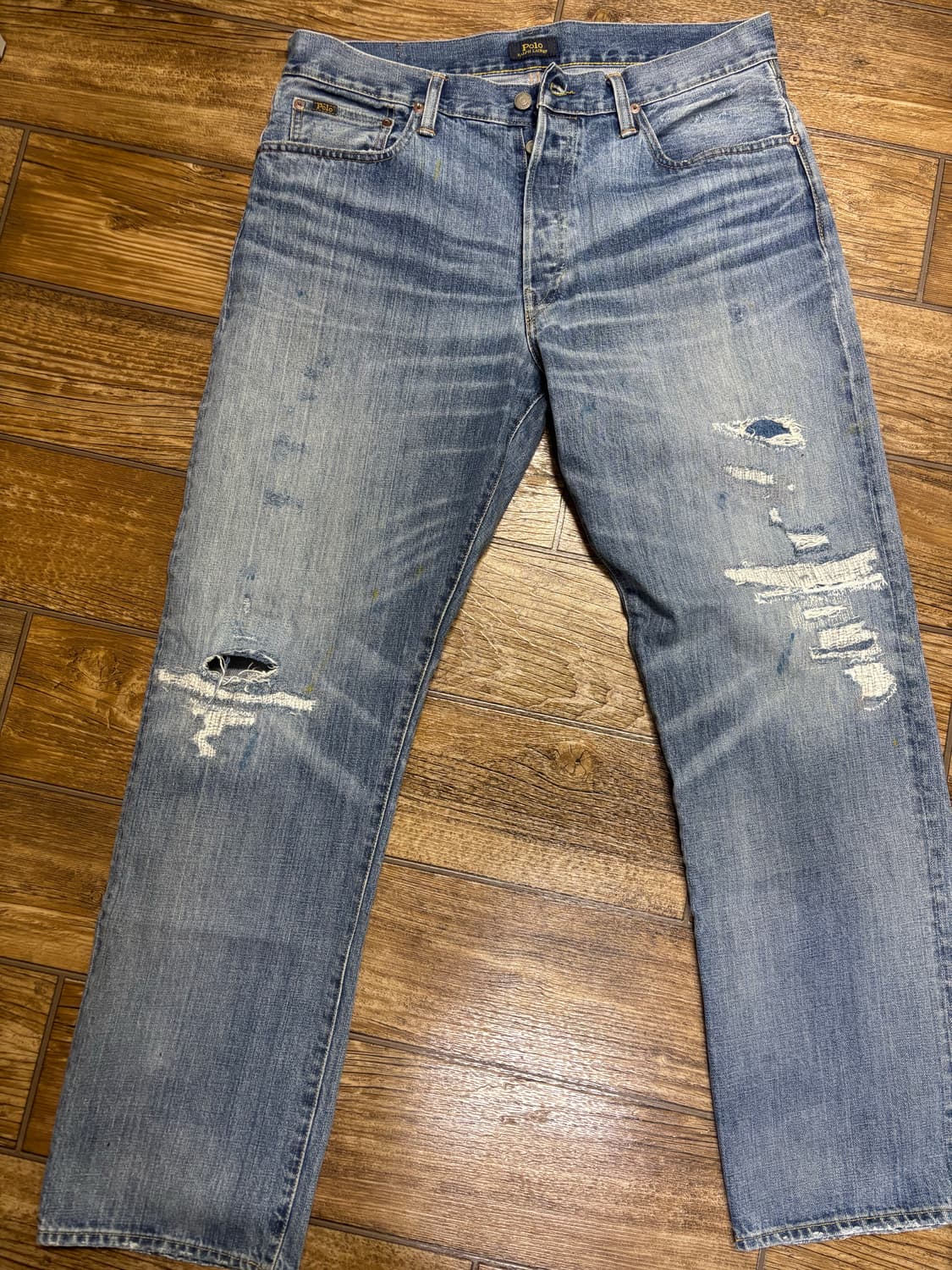 폴로랄프로렌 데미지 데님 상품이미지1