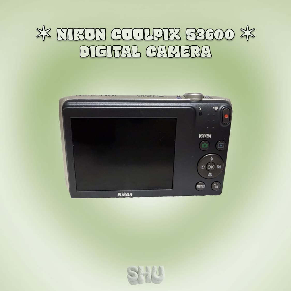 니콘 쿨픽스 S3600 빈티지 디카 실버  상품이미지3