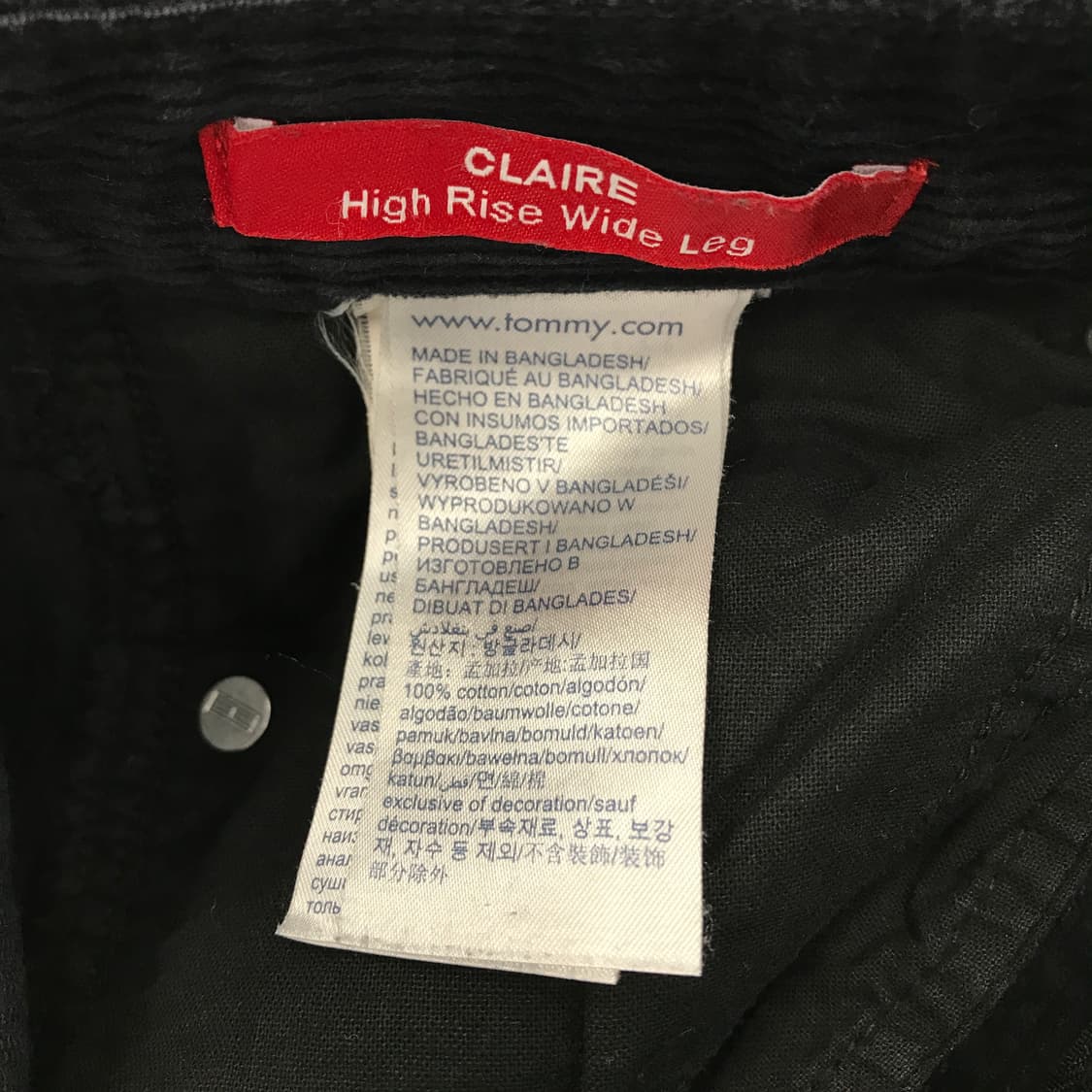 타미힐피거 와이드 레그 코듀로이 팬츠 [26x30] 상품이미지6