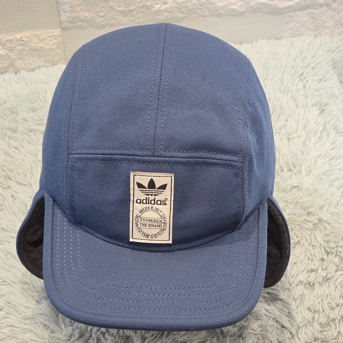 L9-1:아디다스 오리지널스 귀달이 윈터캡 블루(머리둘레 56-59cm) 상품이미지1