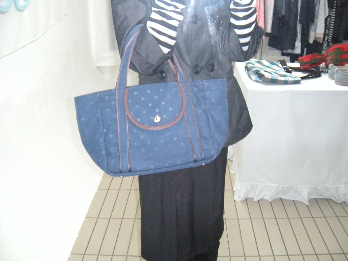 요시다포터 도트백 네이비 상품이미지6