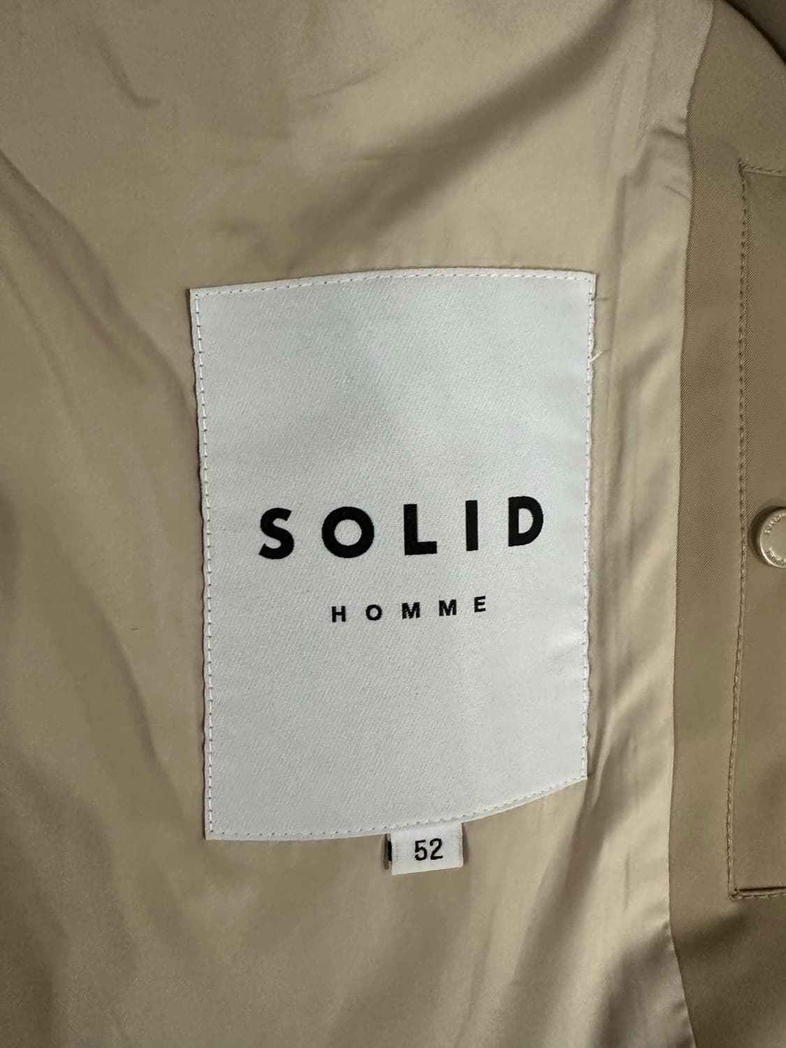 솔리드옴므 23시즌 쉘파카 52사이즈 상품이미지7