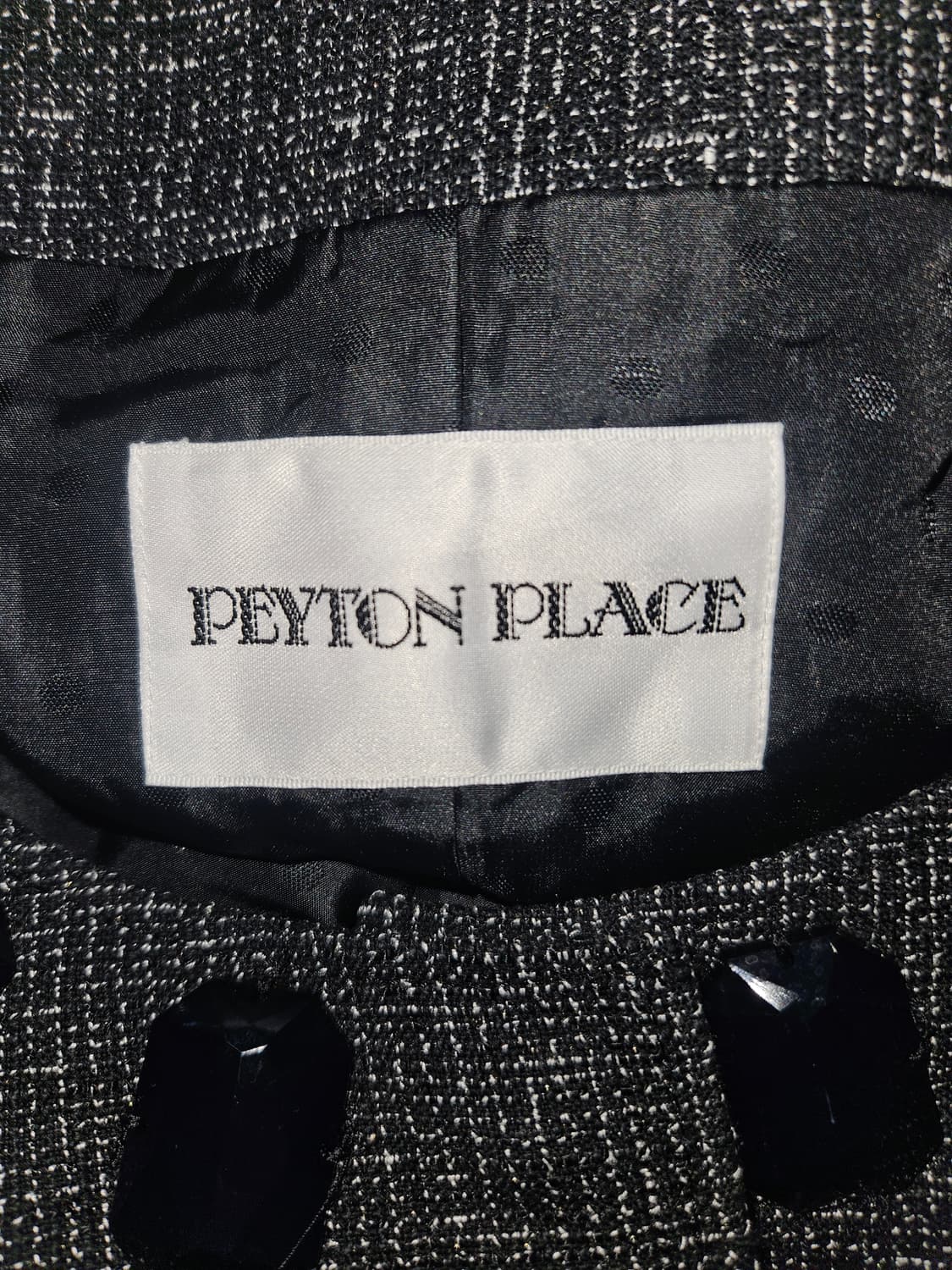 peyton place 공겜여주 블랙스톤 히메 퍼프 블레이저 상품이미지4