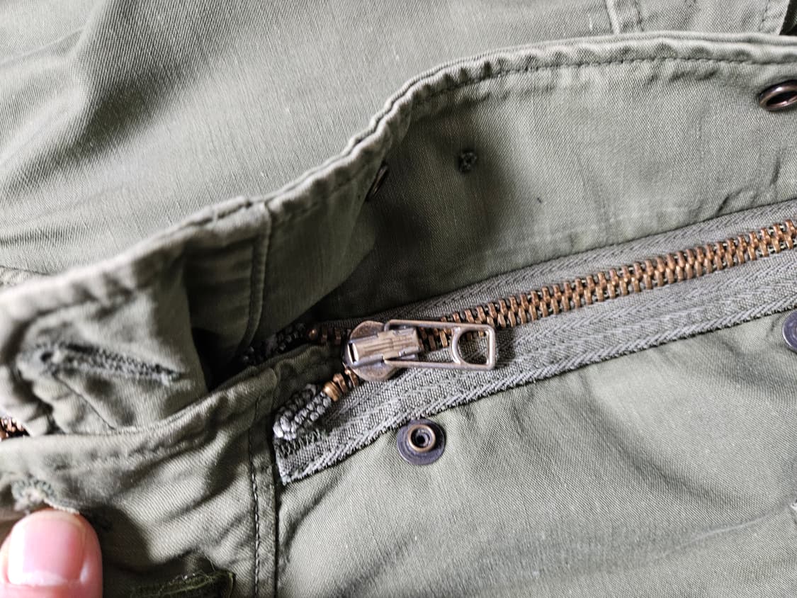 0g m65 3세대 황동지퍼 미군 필드자켓 L/S 상품이미지4