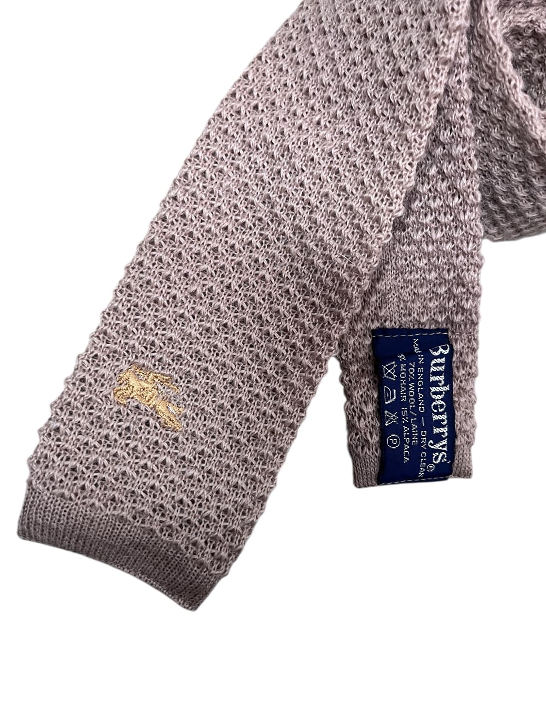 Burberry wool&alphaca neck tie 상품이미지2