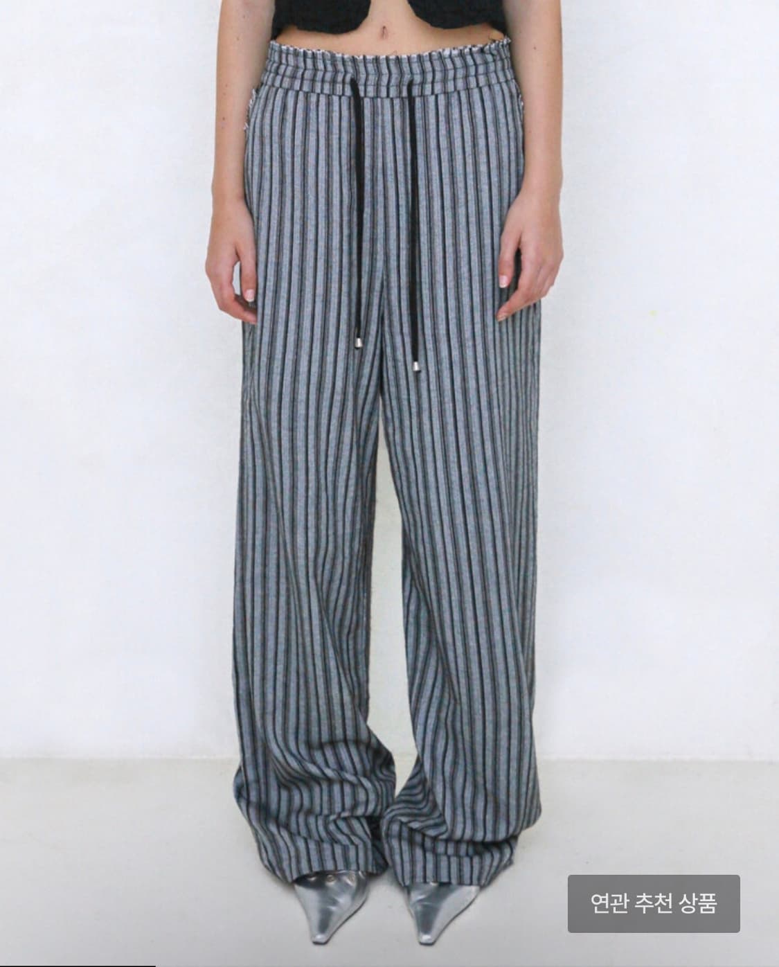 폴리수엠 FRESH EFFORTLESS PANTS [BLACK] 상품이미지1