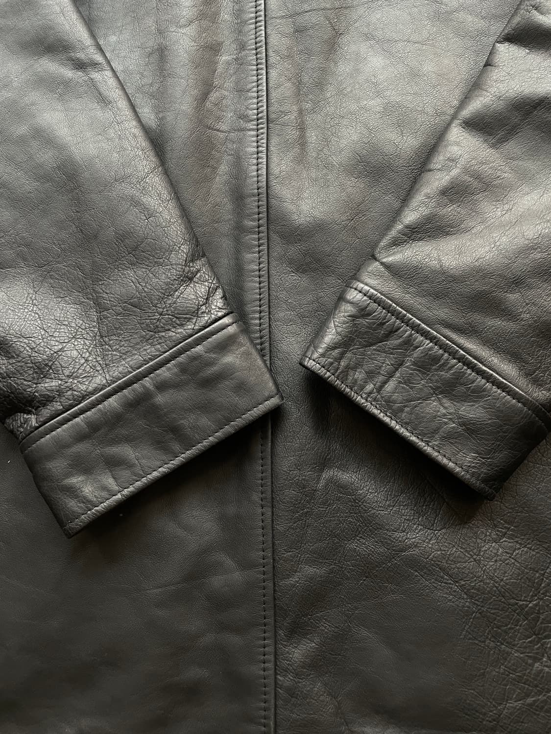 90s 올드갭 레더 카코트 gap carcoat 상품이미지7