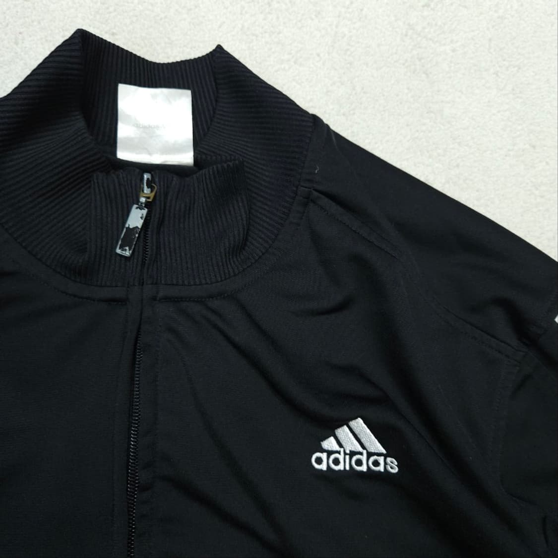 아디다스 삼선 져지 블랙 상품이미지3