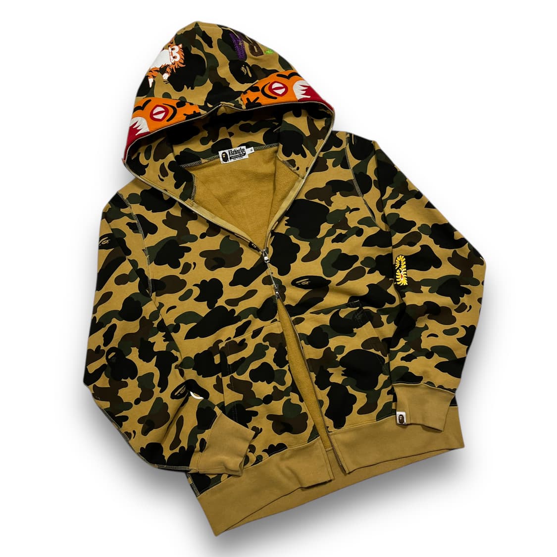 BAPE 1st Camo Tiger Hoodie Zip-up 상품이미지4