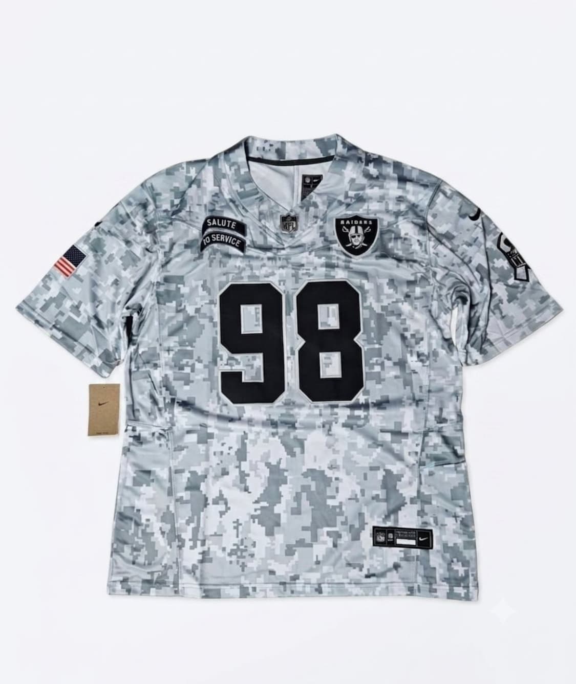 Nike 풋볼져지 nfl  레이더스  상품이미지1
