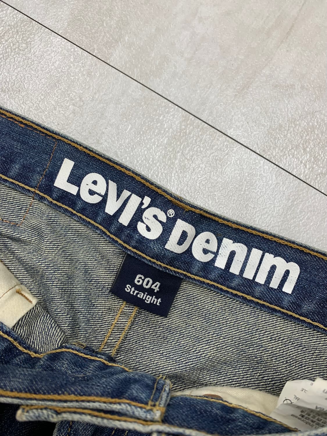 리바이스 604 데님 팬츠 #322 상품이미지4