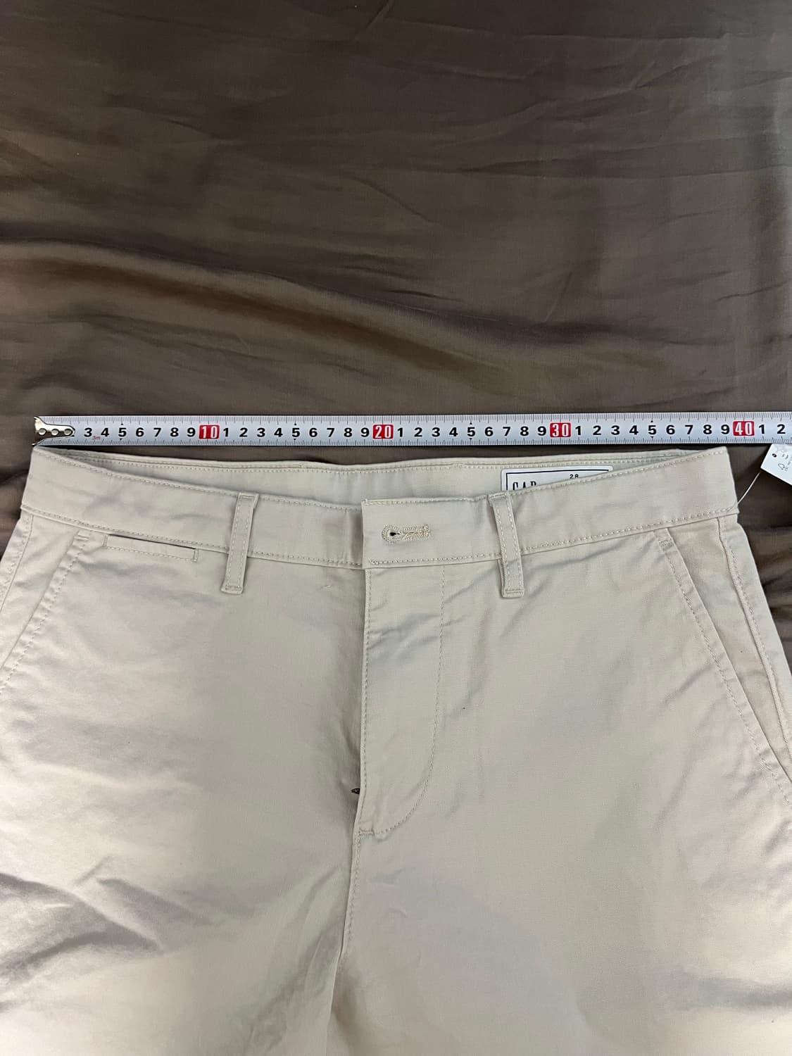 갭 GAP 반바지 프렙스터 연베이지 28 새제품 상품이미지6