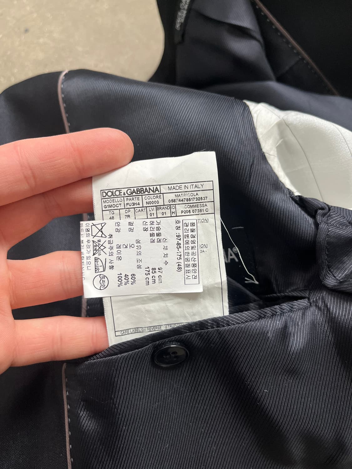 DOLCE & GABBANA 테일러드 블레이저 상품이미지8