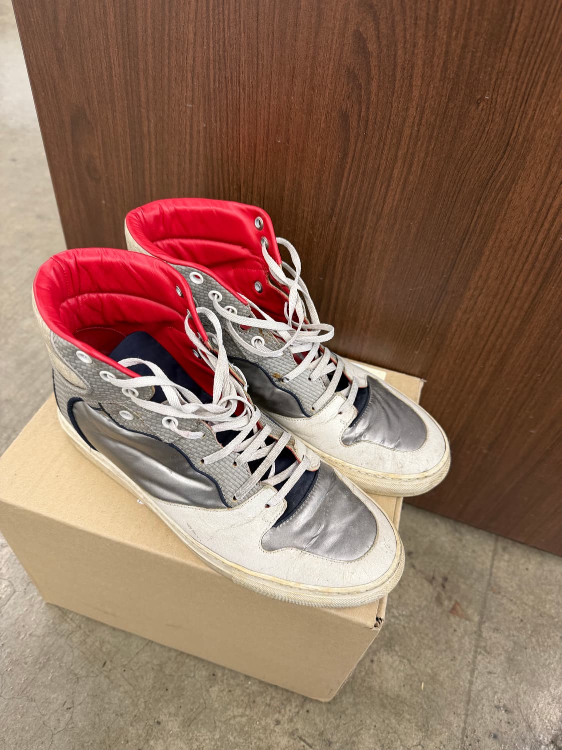 2012ss 발렌시아가 멀티컬러 하이탑 스니커즈 상품이미지2