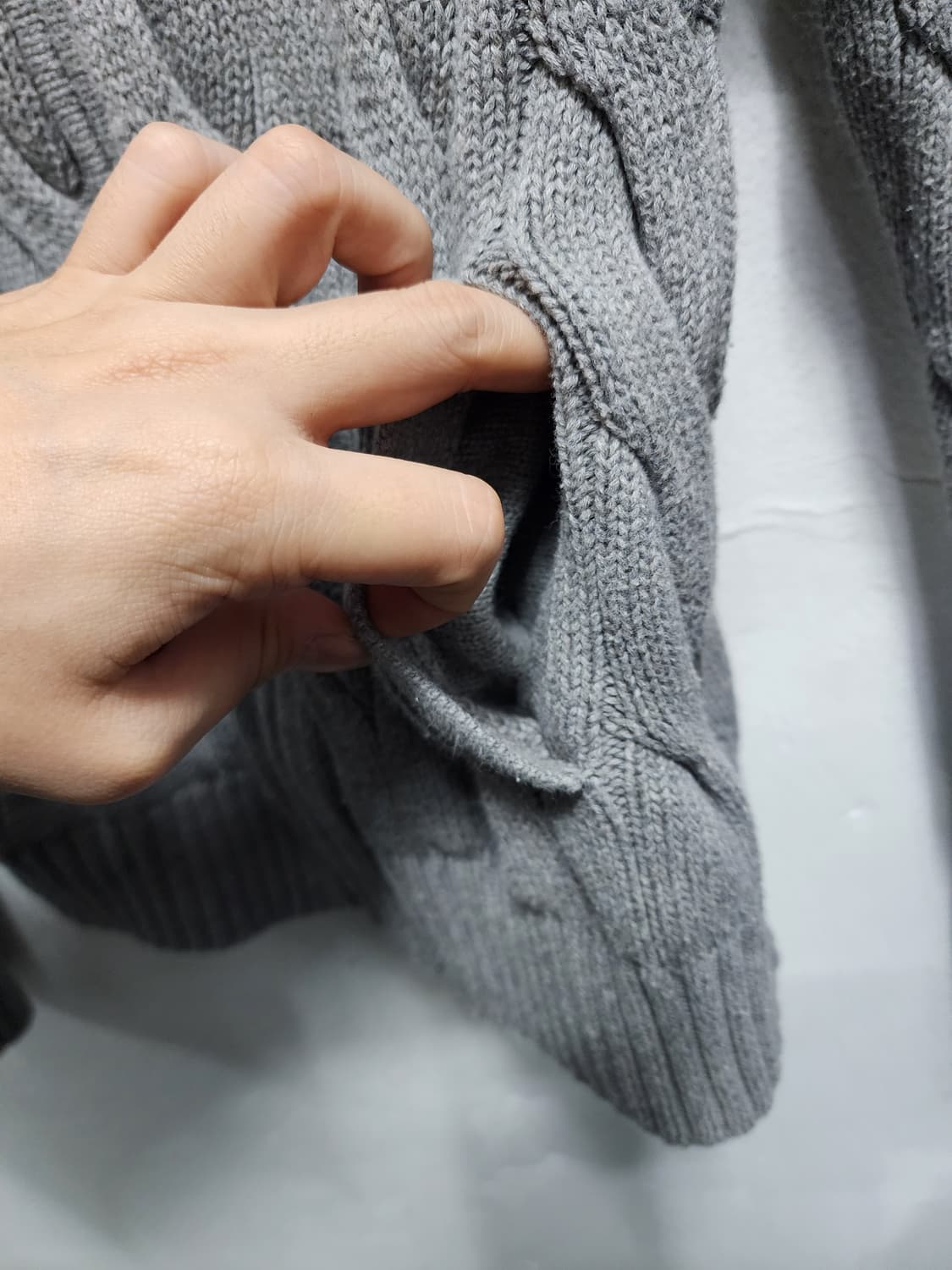 폴로 랄프로렌 케이블 니트 집업  상품이미지3