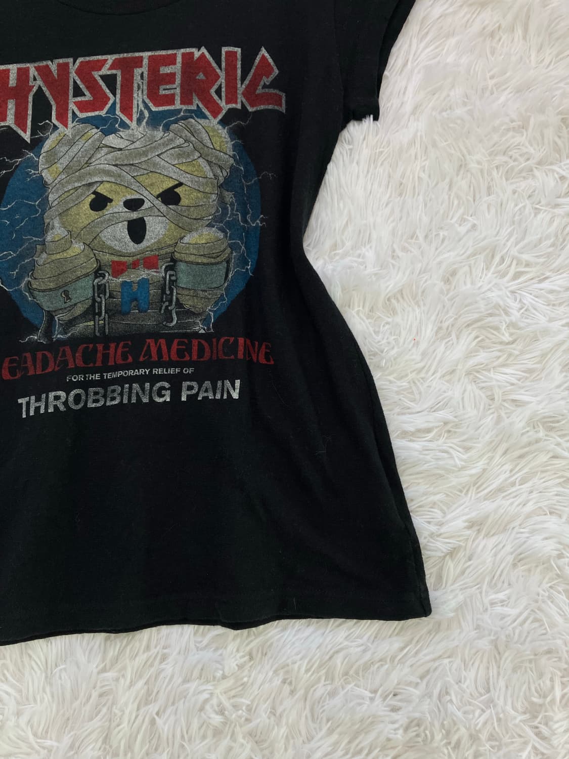 빈티지 히스테릭 글래머 퍽베어 반팔 1049 y2k 스트릿 갸루 펑키 일 상품이미지4