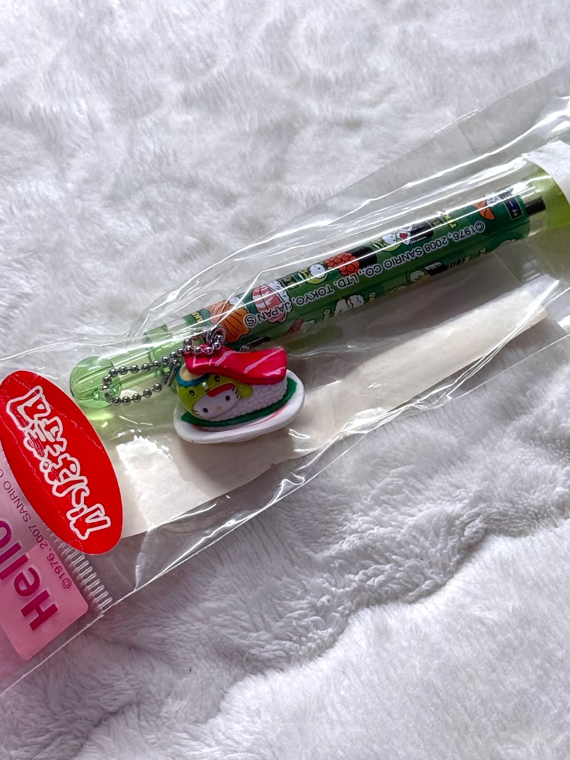 희귀 고전 키티 갓파 초밥 스시 볼펜  상품이미지3